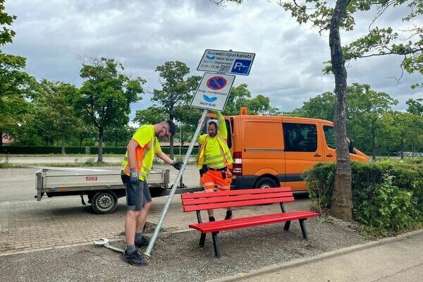 Neuer Ausweichparkplatz